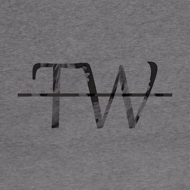 Black on White TRIGGER // WARNING Logo by TriggerWarning